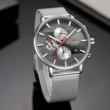 NAVIFORCE NF9169 CF/B STAINLESS STEEL MEN WATCH