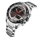 NAVIFORCE NF9171 S/W/S STAINLESS STEEL MEN WATCH