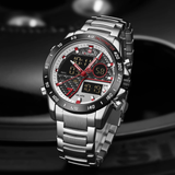 NAVIFORCE NF9171 S/W/S STAINLESS STEEL MEN WATCH
