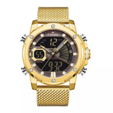 NAVIFORCE NF9172S G/CE/G GOLD STAINLESS STEEL MEN'S WATCH