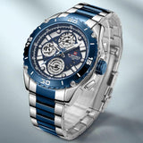 NAVIFORCE NF9179 S/BE STAINLESS STEEL MEN'S WATCH