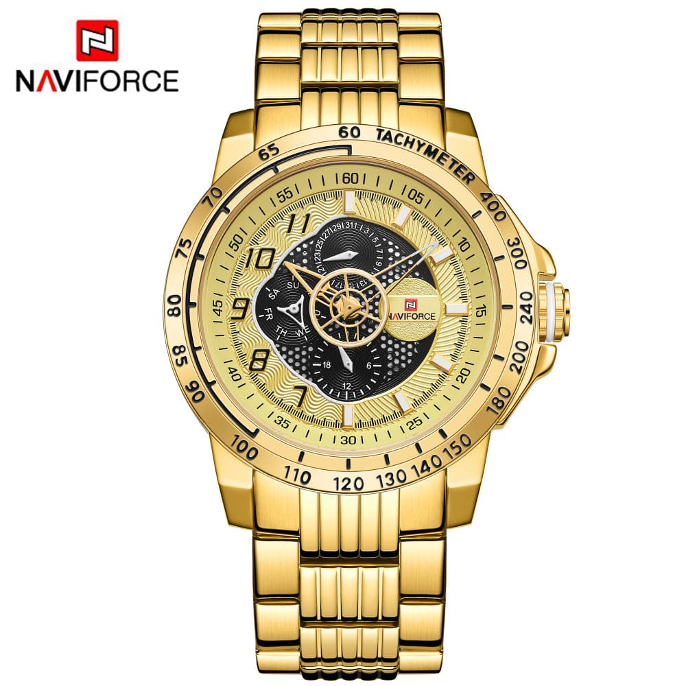 NAVIFORCE NF9180 G/G/G MEN'S WATCH - H2 Hub Watches