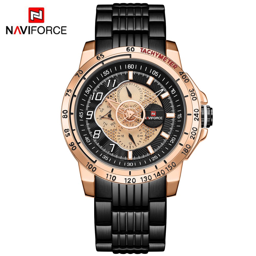 NAVIFORCE NF9180 RG/B/B MEN'S WATCH - H2 Hub Watches