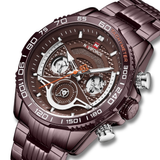 NAVIFORCE NF9185 CE/CE STAINLESS STEEL MEN WATCH