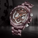 NAVIFORCE NF9185 CE/CE STAINLESS STEEL MEN WATCH