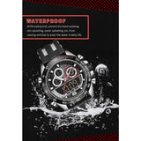 NAVIFORCE NF9188T S/B/B BLACK STRAP MEN'S WATCH