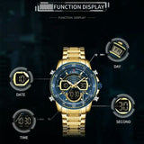 NAVIFORCE NF9189 G/BE MEN'S WATCH