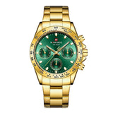 NAVIFORCE NF9193 G/G/GN GOLD STAINLESS STEEL MEN'S WATCH