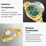 NAVIFORCE NF9193 G/G/GN GOLD STAINLESS STEEL MEN'S WATCH