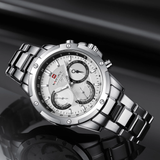 NAVIFORCE NF9196S S/W STAINLESS STEEL MEN WATCH