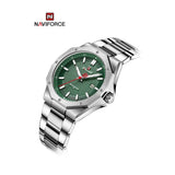 NAVIFORCE NF9200S S/GN STAINLESS STEEL WATERPROOF POLYGON VOGUE – GREEN MEN'S WATCH