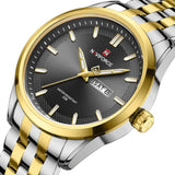 NAVIFORCE NF9203 G/B STAINLESS STEEL MEN WATCH