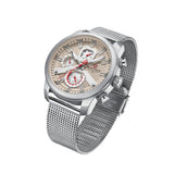 Naviforce Chronograph Silver Stainless Steel Strap Men Watch NF9211S S/GY