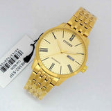 CITIZEN MECHANICAL NH8352-53P GOLD STAINLESS STEEL MEN'S WATCH