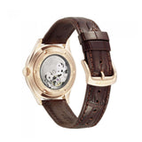 CITIZEN NH8393-05A AUTOMATIC BROWN LEATHER MEN'S WATCH