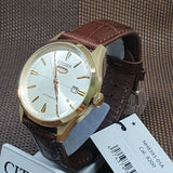 CITIZEN NH8393-05A AUTOMATIC BROWN LEATHER MEN'S WATCH