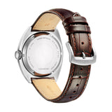 CITIZEN NJ0100-03H AUTOMATIC BROWN LEATHER MEN'S WATCH