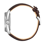 CITIZEN NJ0100-03H AUTOMATIC BROWN LEATHER MEN'S WATCH