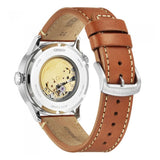 CITIZEN NJ0140-25L MECHANICAL BROWN LEATHER MEN'S WATCH
