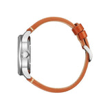 CITIZEN NJ0140-25L MECHANICAL BROWN LEATHER MEN'S WATCH