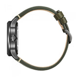 CITIZEN NJ0147-18X MECHANICAL GREEN LEATHER MEN'S WATCH