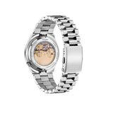 Citizen Mechanical Automatic Blue Dial With Silver Stainless Steel Strap Men Watch NJ0151-88L