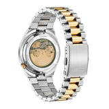 CITIZEN NJ0154-80H BLACK DIAL STAINLESS STEEL MEN'S WATCH