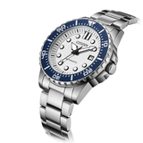 Citizen Mechanical Automatic Silver Stainless Steel Men Watch NJ0171-81A