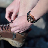 CITIZEN AUTOMATIC NY0125-08W BLACK RUBBER STRAP MEN WATCH