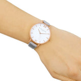 OLIVIA BURTON OB15BDW02 GRAY LEATHER WOMEN'S WATCH
