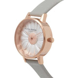 OLIVIA BURTON OB15EG50 ENCHANTED GARDEN LEATHER STRAP WOMEN'S WATCH