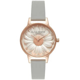 OLIVIA BURTON OB15EG50 ENCHANTED GARDEN LEATHER STRAP WOMEN'S WATCH