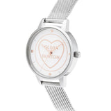 OLIVIA BURTON SWEET HEART MIDI OB16CD02 STAINLESS STEEL WOMEN WATCH