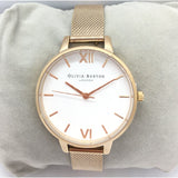 OLIVIA BURTON OB16DE10 ROSE GOLD STAINLESS STEEL WOMEN WATCH