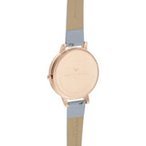 OLIVIA BURTON OB16EG146 GREY LEATHER WOMEN WATCH