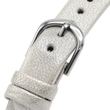 OLIVIA BURTON PEARL BEE OB16FB20 SILVER LEATHER WOMEN WATCH