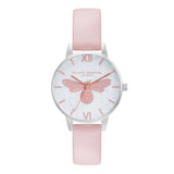 OLIVIA BURTON OB16FB25 PINK LEATHER WOMEN WATCH