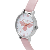 OLIVIA BURTON OB16FB25 PINK LEATHER WOMEN WATCH