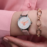 OLIVIA BURTON OB16FB25 PINK LEATHER WOMEN WATCH