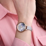 OLIVIA BURTON OB16FS114 GRAY LEATHER WOMEN WATCH