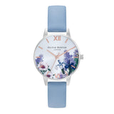 OLIVIA BURTON OB16FS115 BLUE LEATHER WOMEN WATCH