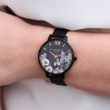 OLIVIA BURTON OB16FS116 BLACK STAINLESS STEEL WOMEN WATCH