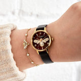 OLIVIA BURTON OB16GB08 SPARKLE BEE BLACK & GOLD WOMEN'S WATCH
