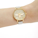 OLIVIA BURTON OB16GD37 CELESTIAL BEE PERAL PINK & GOLD WOMEN'S WATCH