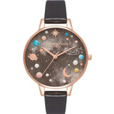 OLIVIA BURTON OB16GD83 CELESTIAL BLACK & STONE WOMEN'S WATCH