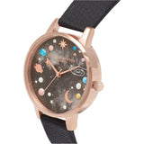 OLIVIA BURTON OB16GD83 CELESTIAL BLACK & STONE WOMEN'S WATCH