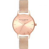 OLIVIA BURTON OB16MD84 ROSE GOLD STAINLESS STEEL WOMEN WATCH