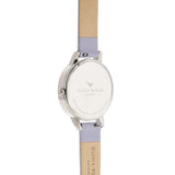 OLIVIA BURTON PAINTERLY OB16PP50 PARMA VIOLET LEATHER WOMEN WATCH