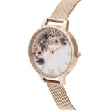 OLIVIA BURTON OB16PP57 FLORALS PALE ROSE GOLD WOMEN WATCH