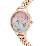 OLIVIA BURTON OB16PP60 ROSE GOLD STAINLESS STEEL WOMEN'S WATCH